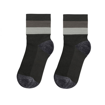 Chaussettes courtes respirantes couleur bonbon