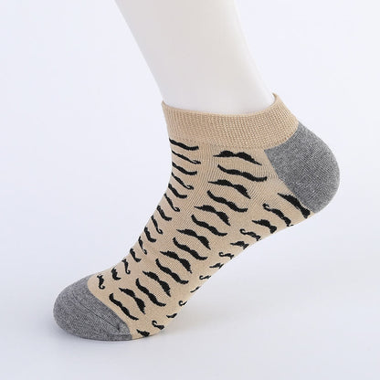 Chaussettes à motifs irréguliers grande taille (5 paires)