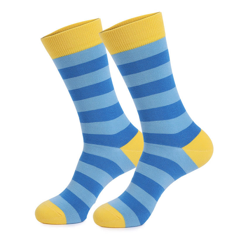 Chaussettes décontractées à motifs amusants (5 paires)