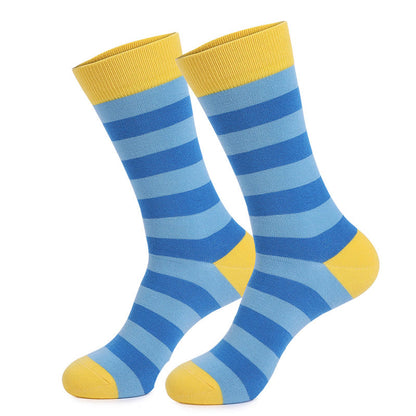 Chaussettes décontractées à motifs amusants (5 paires)
