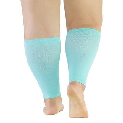 Chaussettes de compression multicolores à larges mollets