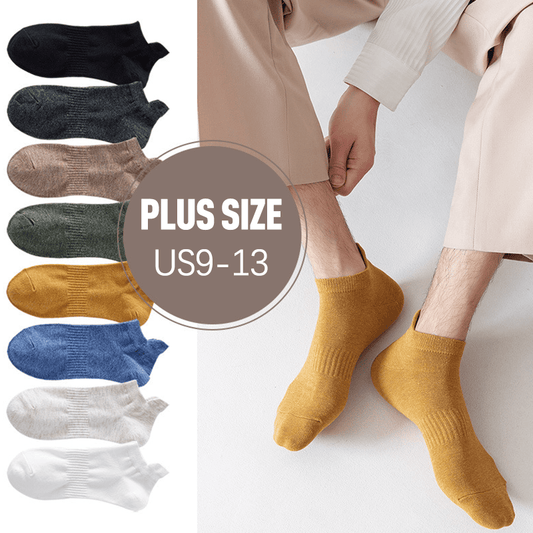 Chaussettes respirantes unies (8 paires) - image 0