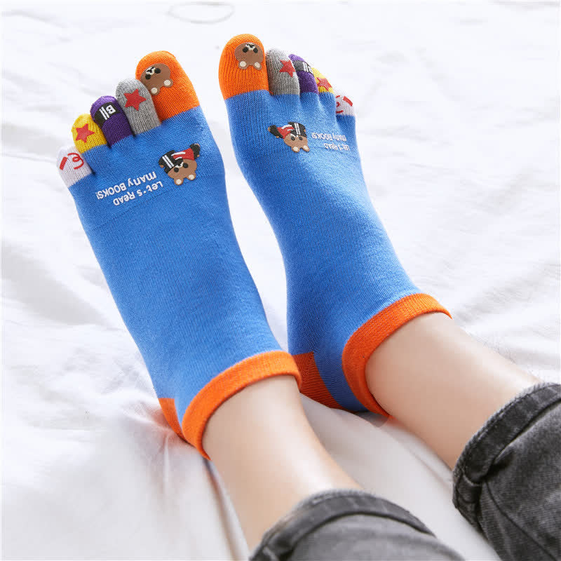 Chaussettes Plusock à motifs amusants (4 paires) - image 8