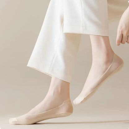 Chaussettes bateau en maille grande taille (7 paires)