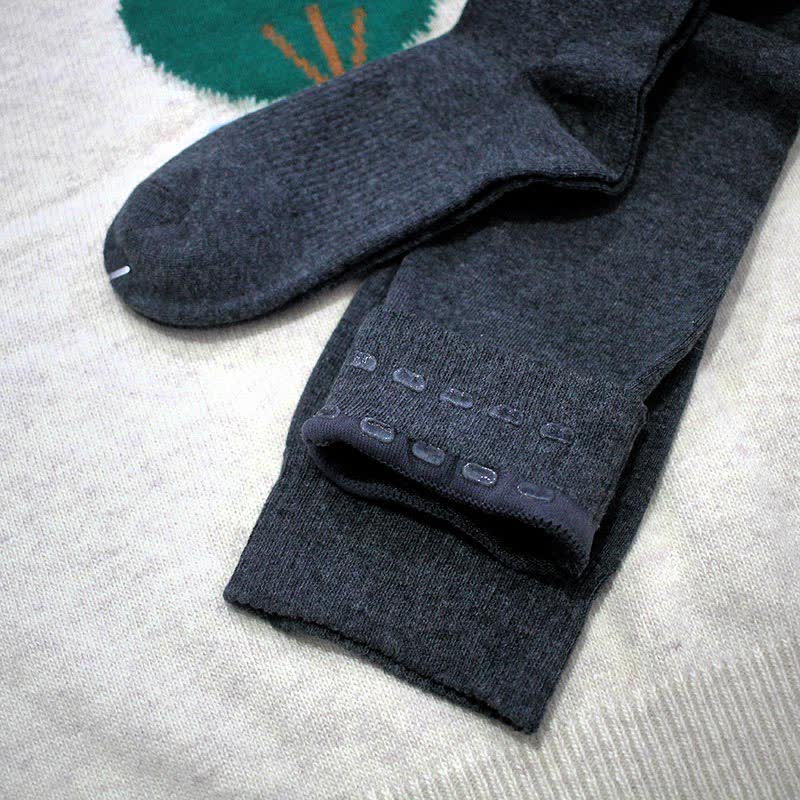 Chaussettes hautes épaisses en coton grande taille