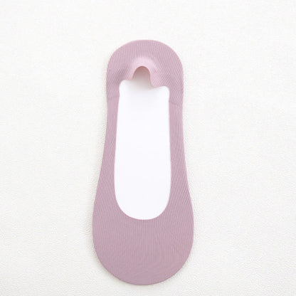 Chaussettes bateau 100% coton (7 paires) - Violet - EU41-45 (US9-13) - image 19