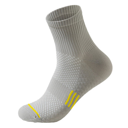 Chaussettes de compression Plusock multicolores à séchage rapide (12 paires) - Gris - EU40-48 (US7-13) - image 8