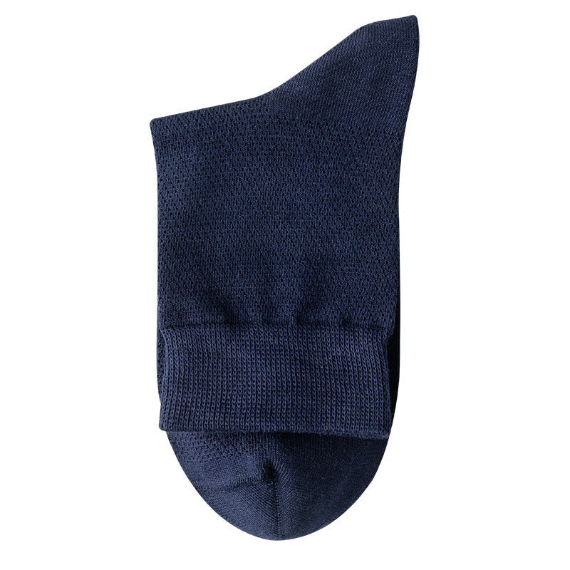 Chaussettes courtes en maille multicolore Plusock (5 paires) - Bleu marine - EU39-46 (US5-12) - image 22