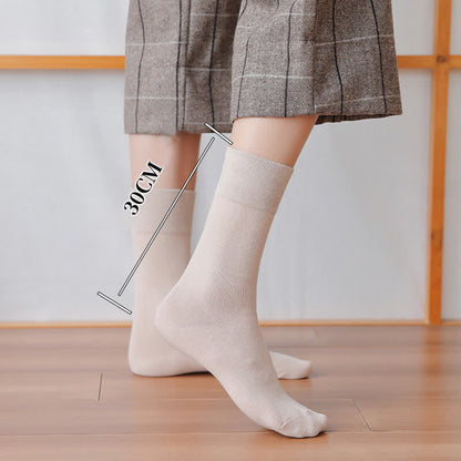 Chaussettes mi-mollet douces et résistantes (8 paires) - image 4