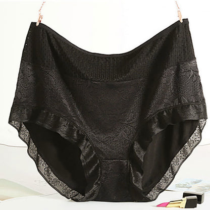 Culotte fine taille haute grande taille (5 paires)