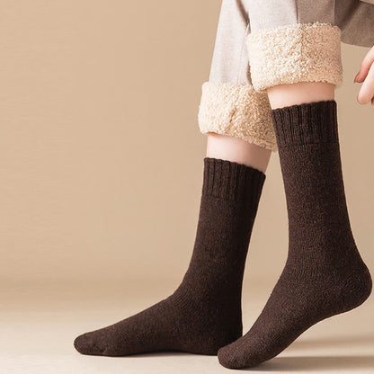 Chaussettes épaisses grandes tailles (5 paires) - image 2