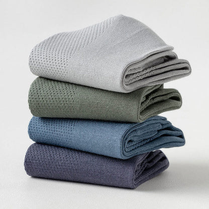 Chaussettes courtes en maille multicolore Plusock (5 paires) - image 10