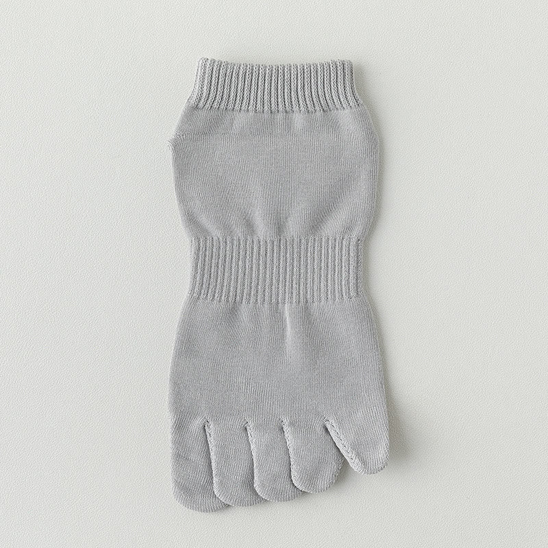 Chaussettes d'alignement des cinq orteils (5 paires) - Gris clair - EU39-46 (US5-12) - image 17