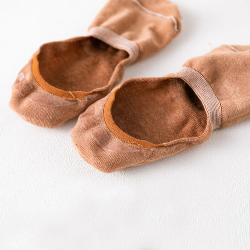 Chaussettes invisibles antidérapantes Plusock (5 paires) - image 4