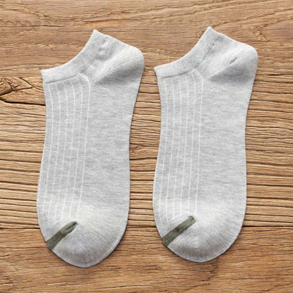 Chaussettes amples en coton rayé grande taille (3 paires)