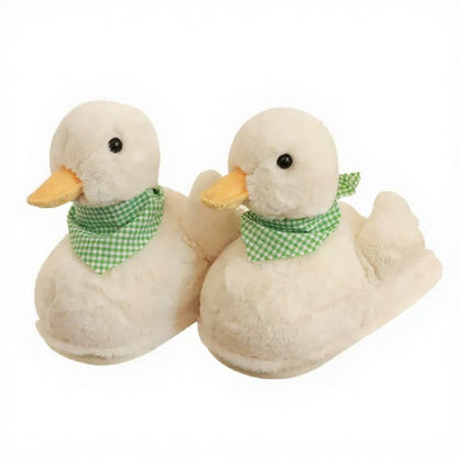 Écharpe Cozy Duck grande taille, chaussons d'intérieur en peluche - image 6