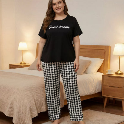 Ensemble pyjama Sweet Dreams - Noir - 5XL - image 0