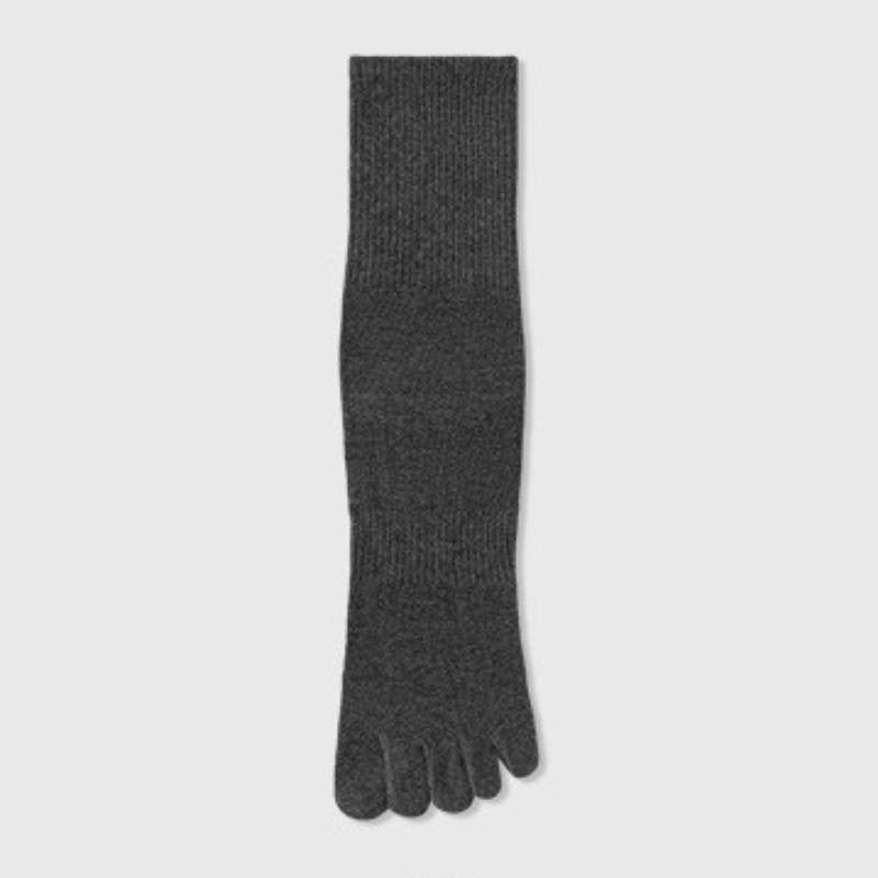 Chaussettes d'alignement en coton pour tous les jours (6 paires) - Gris foncé - EU39-44(US6-10) - image 7