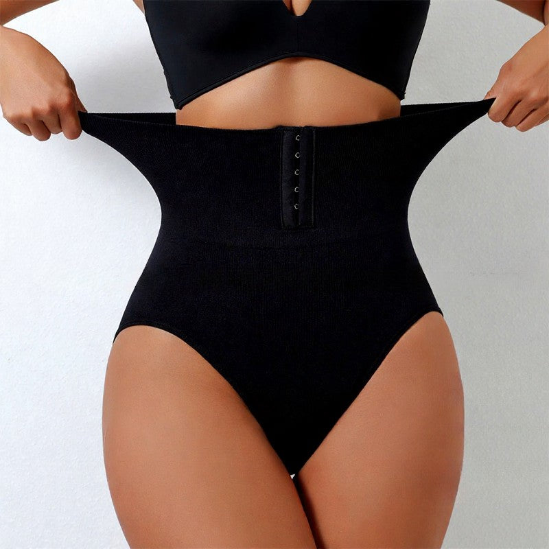gaine taille haute à agrafes mi-cuisses - image 2