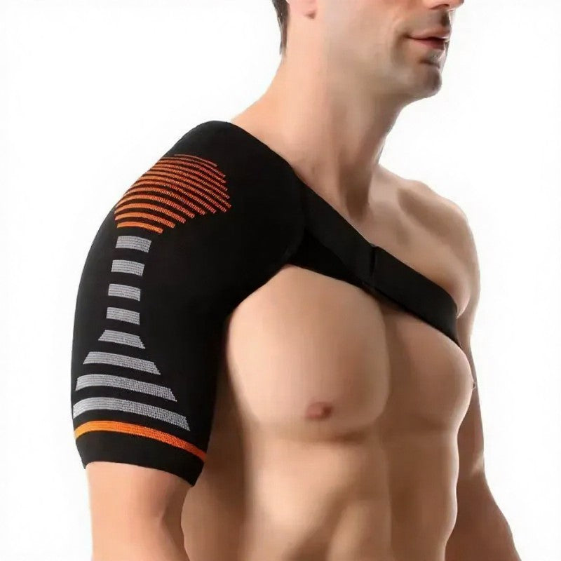 Attelle d'épaule simple tricotée - Orange - L/XL - image 1