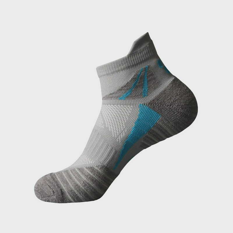 Chaussettes de compression Active Mesh Cushion pour chevilles (3 paires) - Gris + Noir + Bleu ciel - EU39-43(US6-9) - image 6