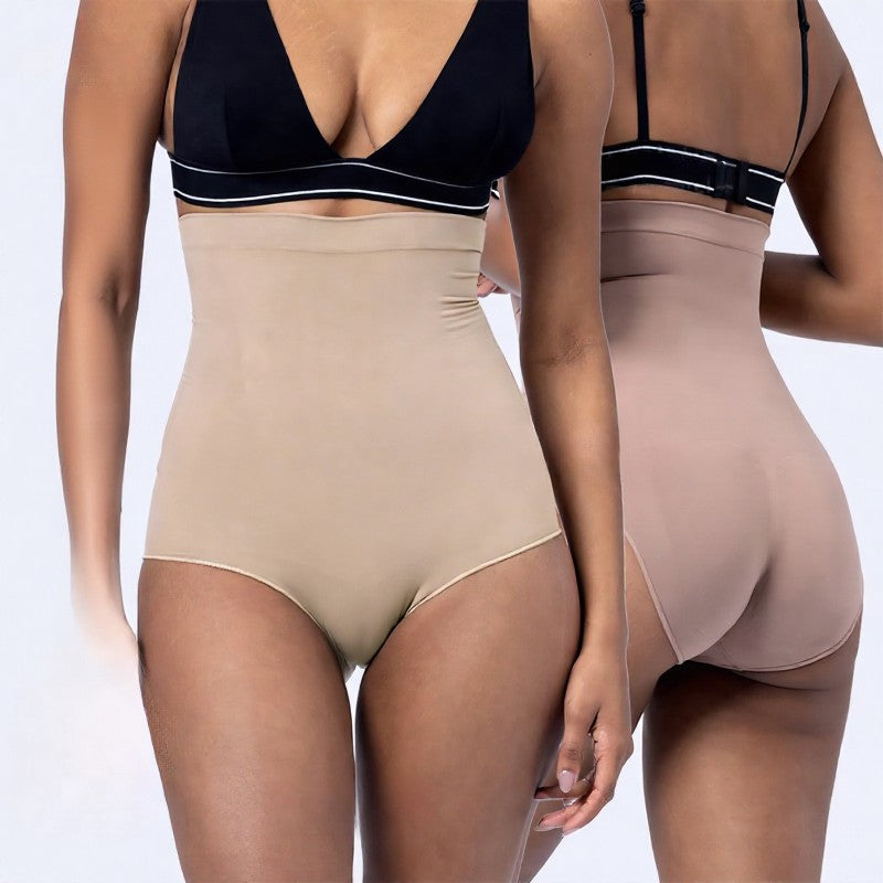 Culotte gainante sans coutures à taille haute et effet ventre plat - image 0