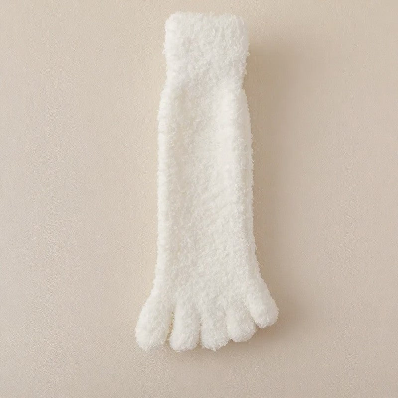 Chaussettes d'alignement confortables (3 paires) - Blanc + Beige + Gris clair - 40(US3-6) - image 12