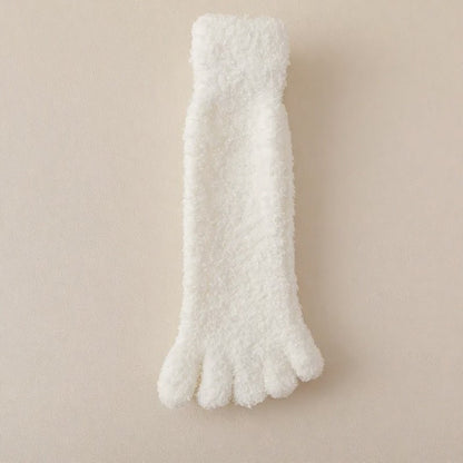 Chaussettes d'alignement confortables (3 paires) - Blanc + Beige + Gris clair - 40(US3-6) - image 12