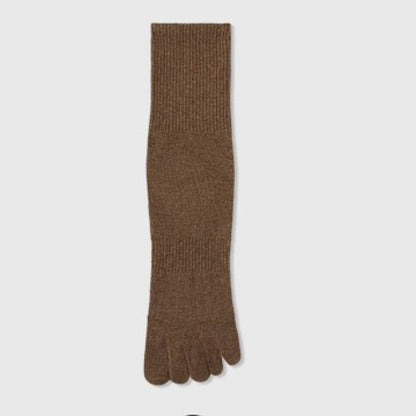 Chaussettes d'alignement en coton pour tous les jours (6 paires) - Café - EU39-44(US6-10) - image 6