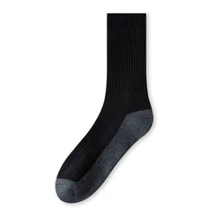Chaussettes thermiques épaisses grandes tailles (3 paires) - Noir - EU42-48 (US8.5-13) - image 6