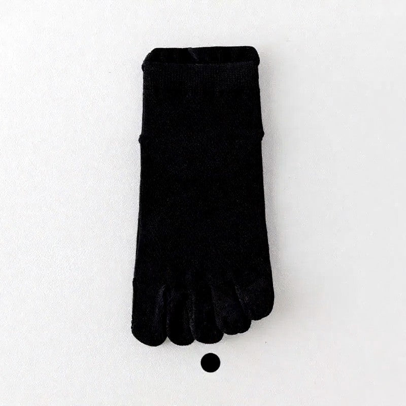 Chaussettes d'alignement respirantes (5 paires) - Noir - EU39-44(US6-10) - image 10