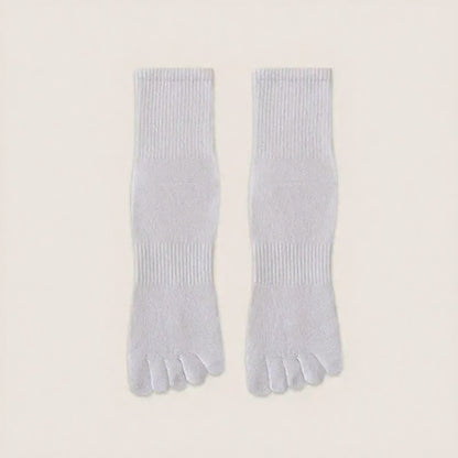 Chaussettes d'alignement quotidiennes (3 paires) - Blanc + Beige + Gris clair - UE44-49 (US10-14) - image 2