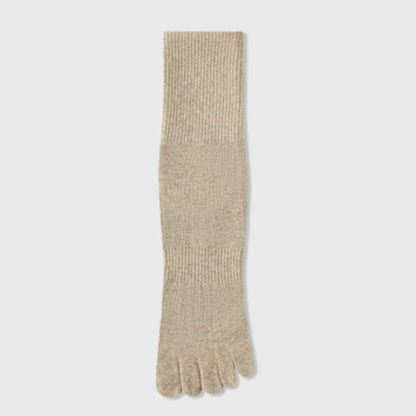 Chaussettes d'alignement en coton pour tous les jours (6 paires) - Kaki - EU39-44(US6-10) - image 5