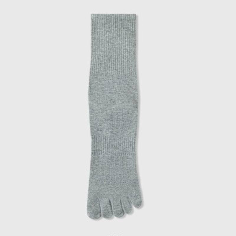 Chaussettes d'alignement en coton pour tous les jours (6 paires) - Gris clair - EU39-44(US6-10) - image 4