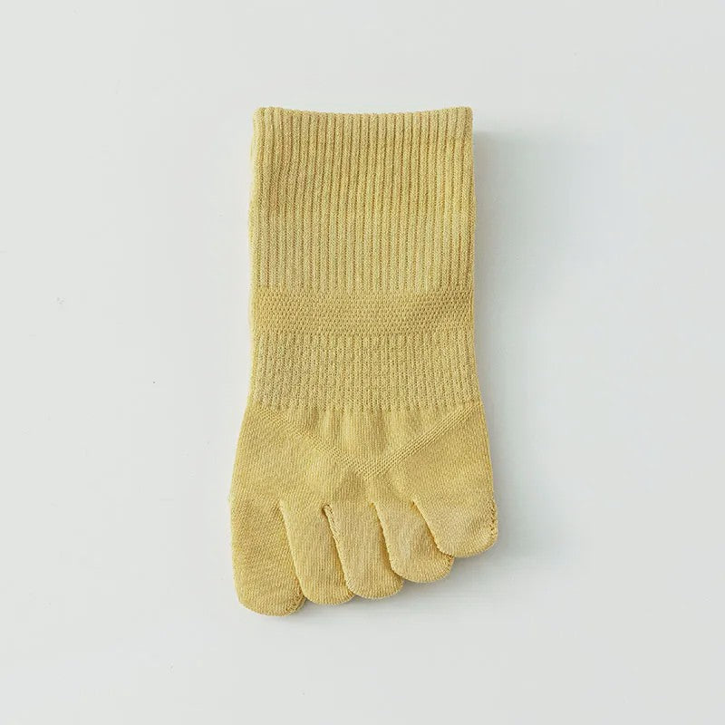 Chaussettes d'alignement quotidiennes (8 paires) - Jaune - EU36-40(US3-7) - image 6