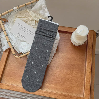 Chaussettes décontractées en mélange de coton (5 paires) - Gris foncé - 40 (US2-7) - image 5