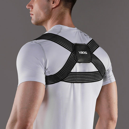 Correcteur de posture avec support dorsal réglable - Noir - 2XL - image 0