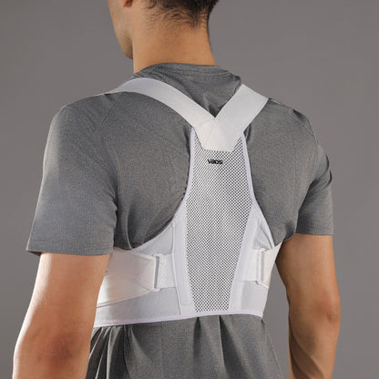 Correcteur de posture respirant en forme de X - Blanc - 2XL - image 3
