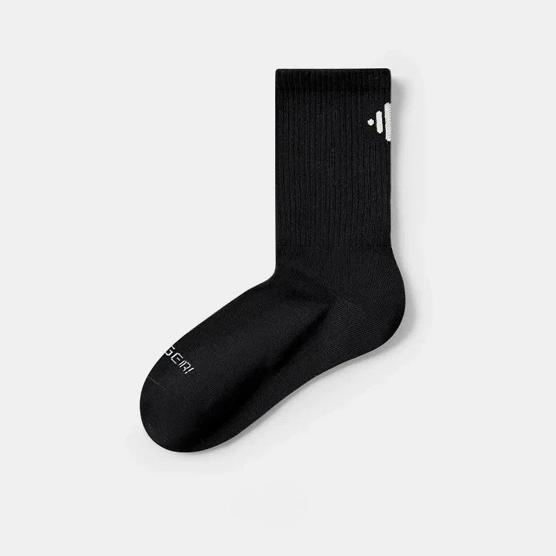Chaussettes classiques côtelées en mélange de coton (4 paires) - Noir - EU39-44(US6-10) - image 3