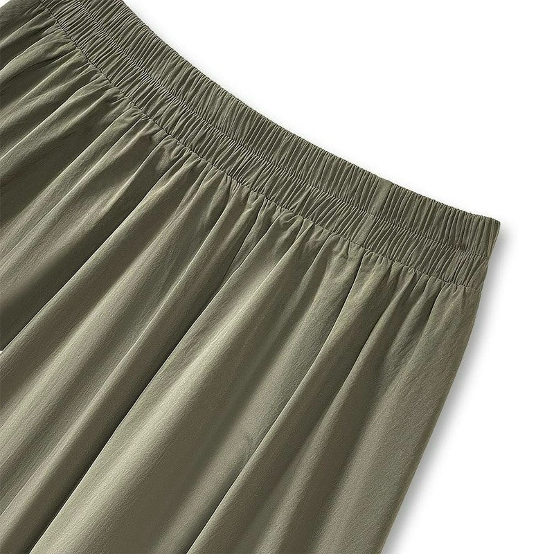 Ensemble trois pièces débardeur en dentelle et jupe midi - image 10