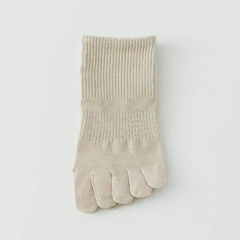 Chaussettes d'alignement quotidiennes (8 paires) - Kaki - EU36-40(US3-7) - image 3