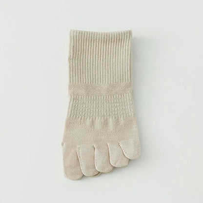 Chaussettes d'alignement quotidiennes (8 paires) - Kaki - EU36-40(US3-7) - image 3