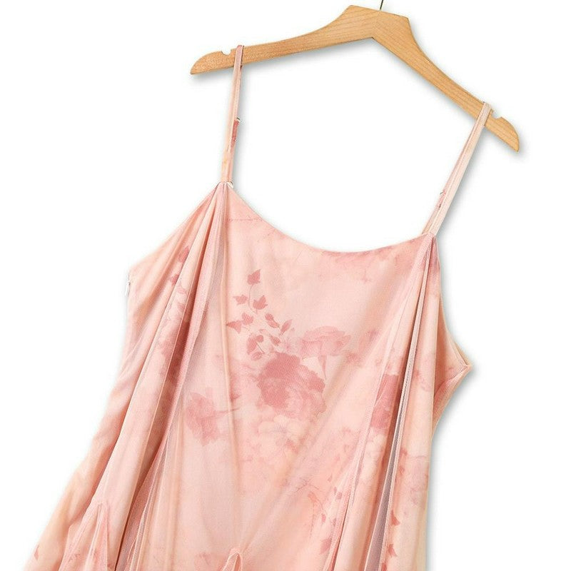 Ensemble deux pièces romantique à motif floral - image 1