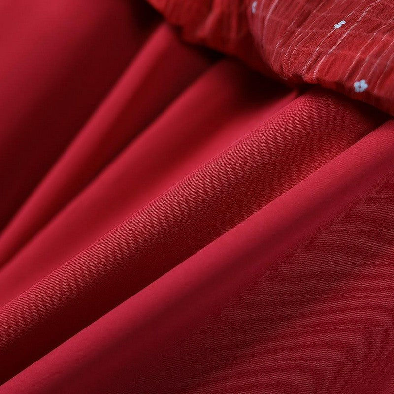 Ensemble deux pièces robe à pois romantique - image 7
