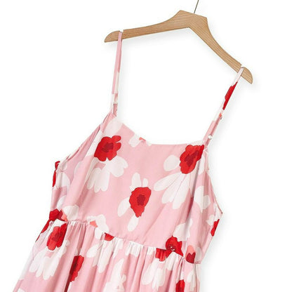 Ensemble deux pièces à fleurs rose poudré - image 5