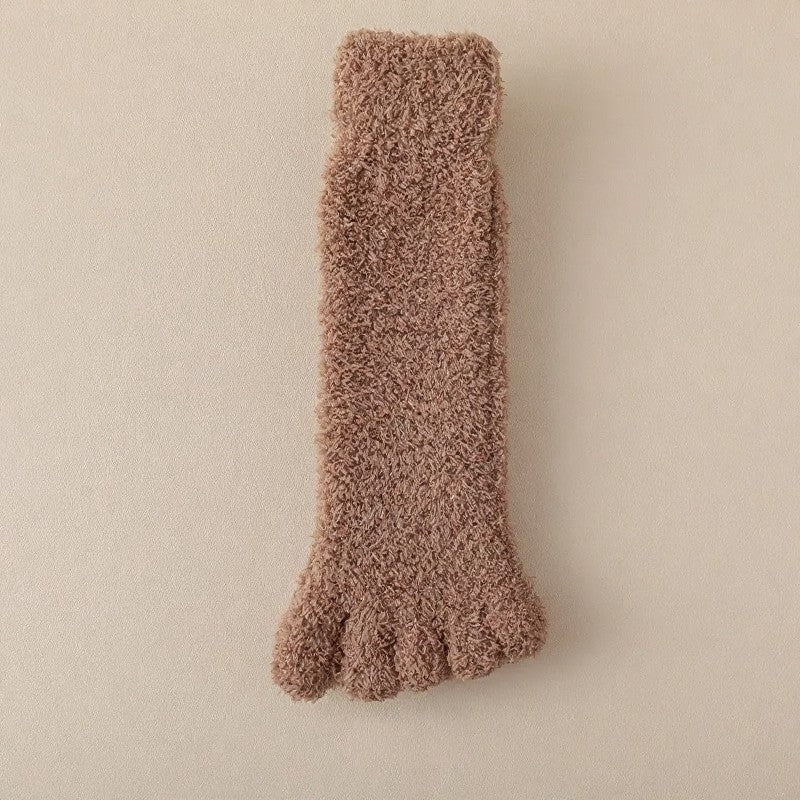 Chaussettes d'alignement confortables (3 paires) - Chameau - 40(US3-6) - image 4