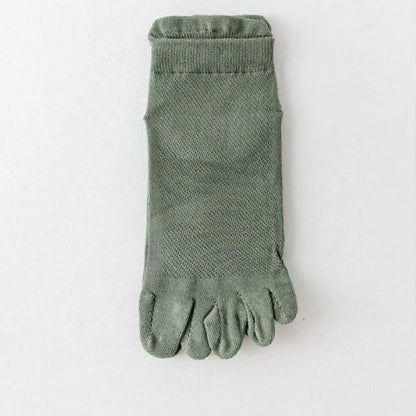 Chaussettes d'alignement respirantes (5 paires) - Vert - EU39-44(US6-10) - image 2