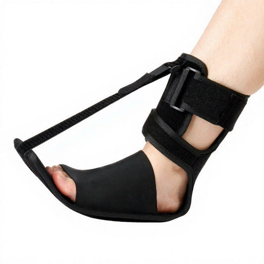 Attelle de cheville nocturne réglable pour pied tombant - Noir - EU36-45 (US3-11) - image 0