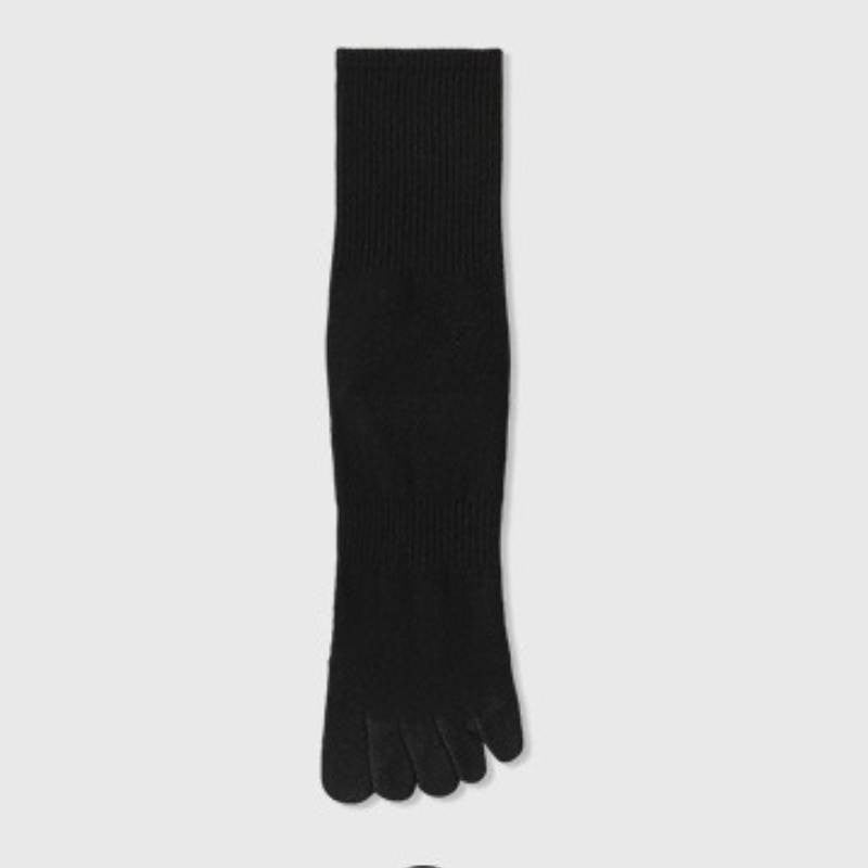 Chaussettes d'alignement en coton pour tous les jours (6 paires) - Noir - EU39-44(US6-10) - image 2