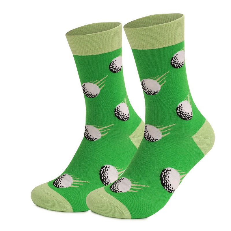 Chaussettes courtes Golf Day (3 paires) - Vert foncé - EU39-45(US6-11) - image 2